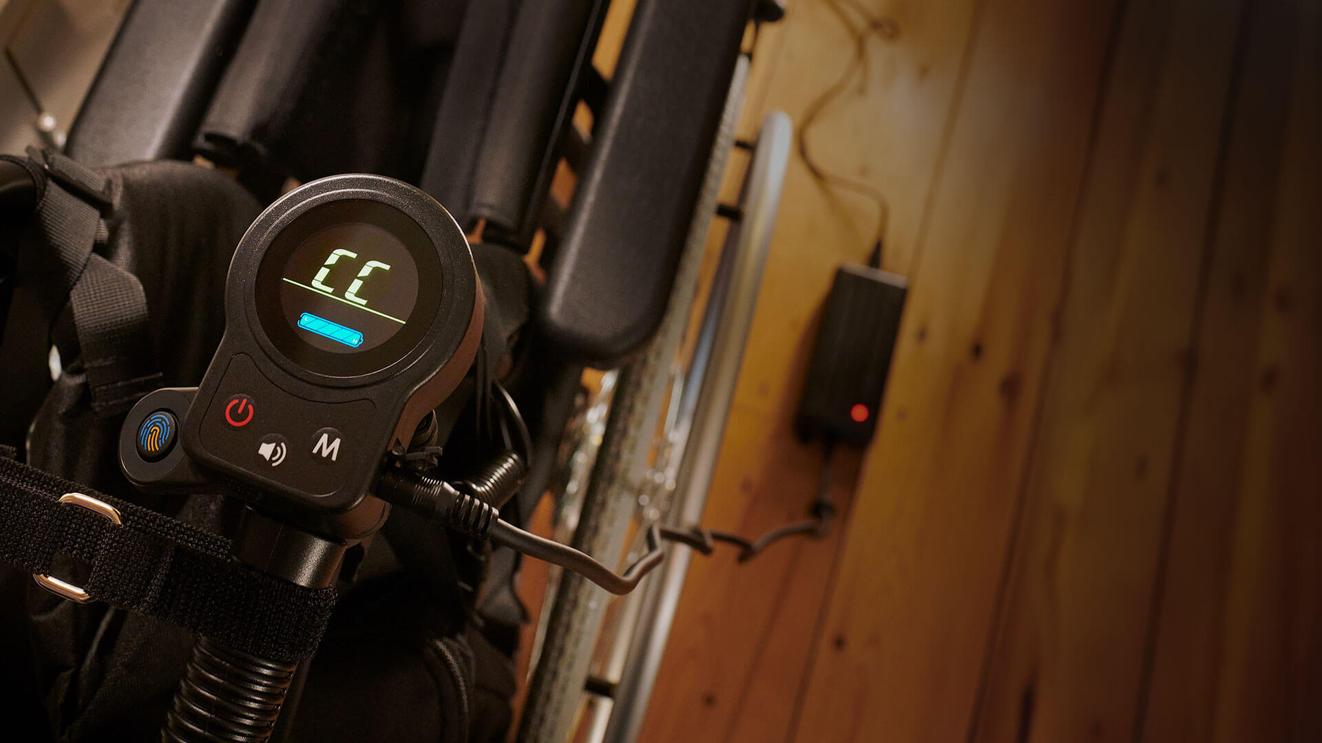 Accessible charging port.