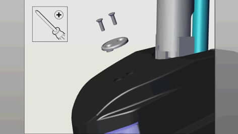 STERLING Elite 2 - Badge removal Miniaturebillede