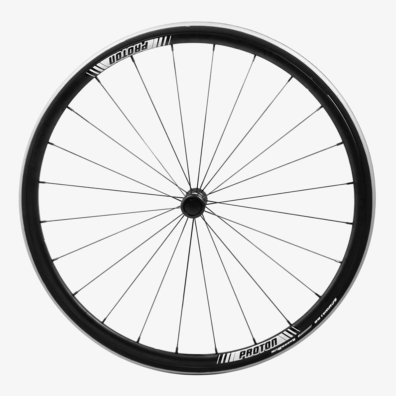 Protonhjul (superletvægt) (sorte eger)