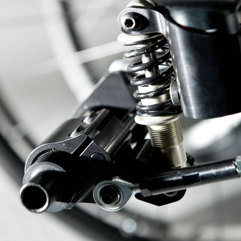 Affjedring op til 70 kg