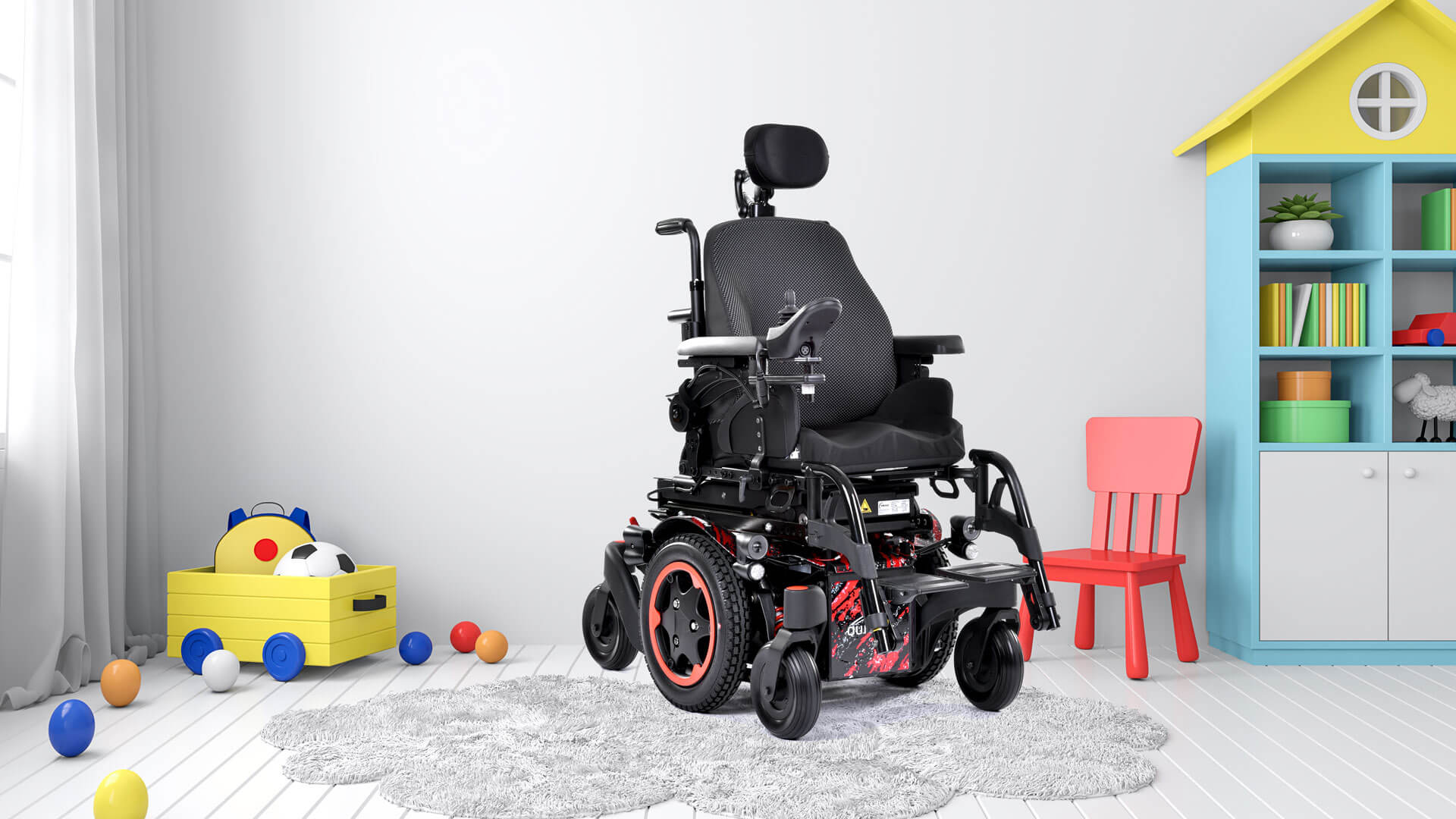 ZIPPIE Q300 M MINI KIDS - Den NYE ultrakompakte elektriske kørestol til børn