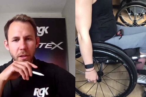 RGK Octane Sub4 - Kørestol i titanium