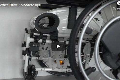 WheelDrive - Montering på hjul